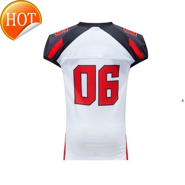 

2019 mens new football jerseys fashion style black green sport printed name number s-xxxl home road shirt afj00142aa1b1u, Black;red