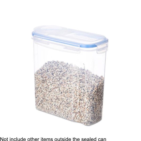 

класс зерновой контейнер saver box масштабный дисплей pp большой емкости домашний пластиковый диспенсер съемная крышка мука нескользящая