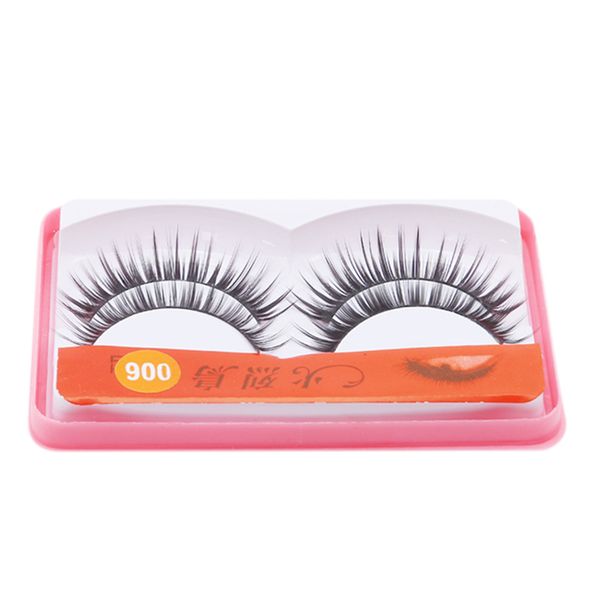 

2 pairs new women false eyelashes packing false eyelashes nature long fake eye lashes eyes make up items extensions
