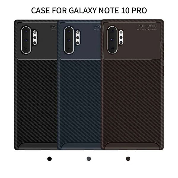 

Carbon fiber rugged hield lim armor fa t focu combo ca e cover kin for am ung galaxy note 10 note 10 pro