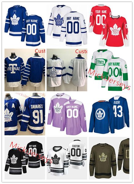 

пользовательский торонто мэйпл лифс auston matthews джерси митчелл marner патрик марло уильям nylander фредерик андерсен таварес джерси, Black;red