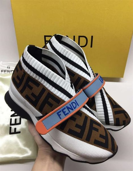 

2019 chain reaction men women luxury brand de igner hoe fa hion trainer neaker rockoko ca ual hoe with du t bag