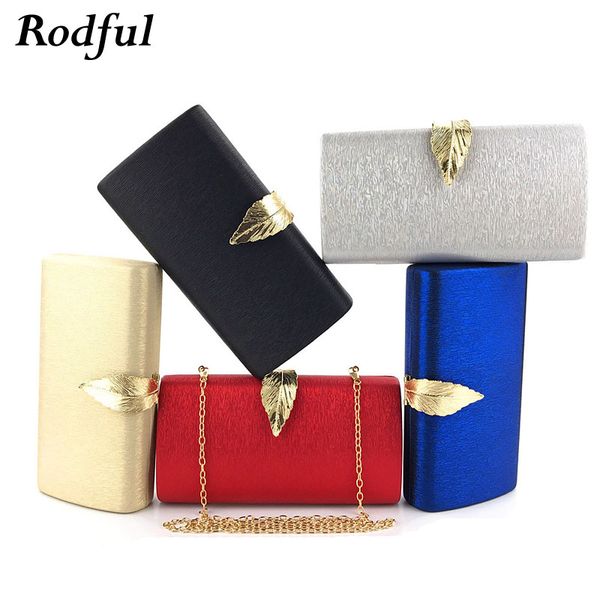 

ladies party bag leather clutch evening bag women purse chain gold silver blue red box clutch wedding party bags for women 2020