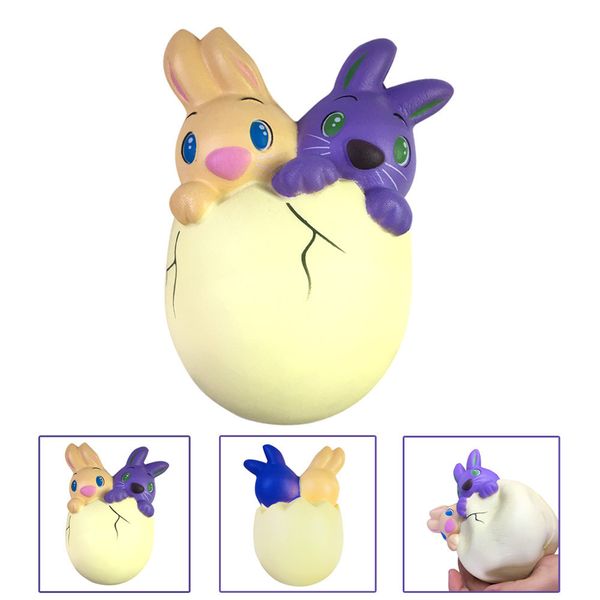 

15cm squishy easter bunny egg scented slow rising squeeze collect easter gift squeeze pressure decompression toy