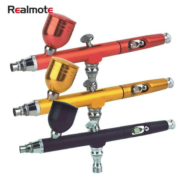 

realmote airbrush 0.3mm nozzle art paint tattoo nail artificial cake decorating for dual action gravity feed brushes spray gun