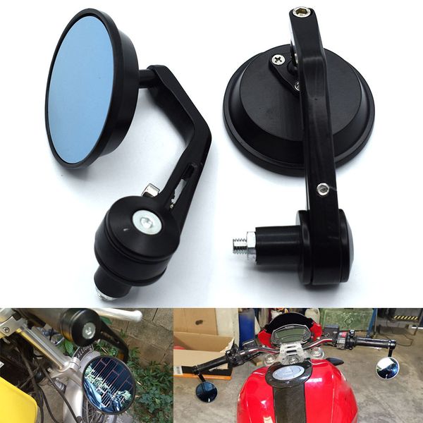 

universal 7/8" motorcycle rear view mirror side mirror handle rod end for mv agusta bajaj yamaha fz6r fz8 6
