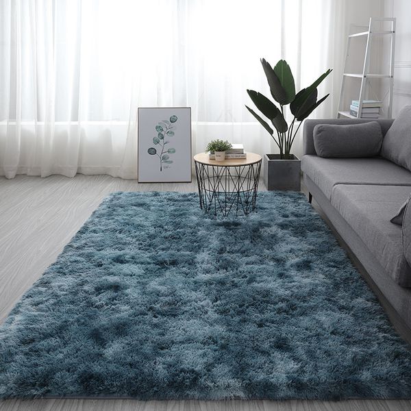 

nordic luxury rug living room coffee table carpet plush thickened home rug sofa mat bedside girl carpet encryption thickened mat