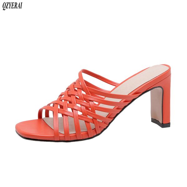 

new spring/summer patent leather women's slippers cross ribbon slippers outdoor party women's shoes size 34-43, Black