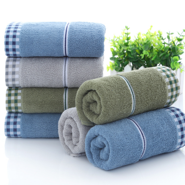 

wholesale 2pc/lot cotton absorbent increase thickening face towel cotton towel wash face soft household