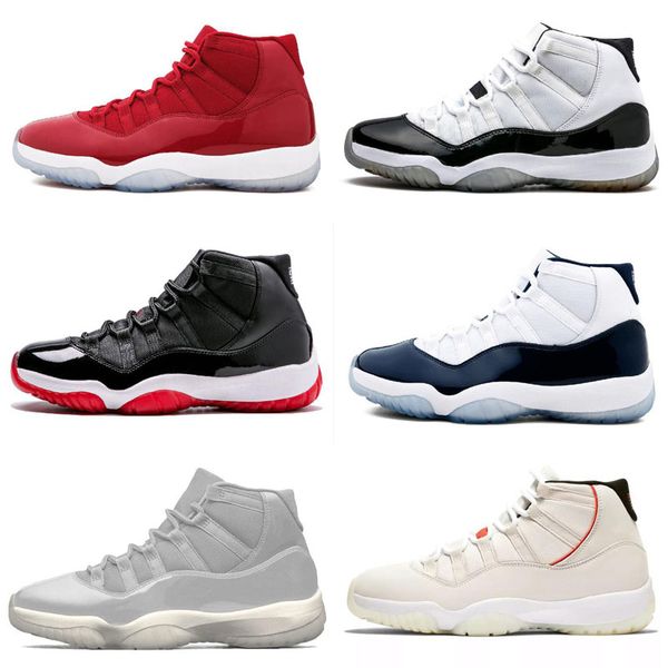 

men jumpman 11 11s prom night 2019 basketball shoes blackout easter gym red midnight navy prm heiress barons closing concord bred ceremony