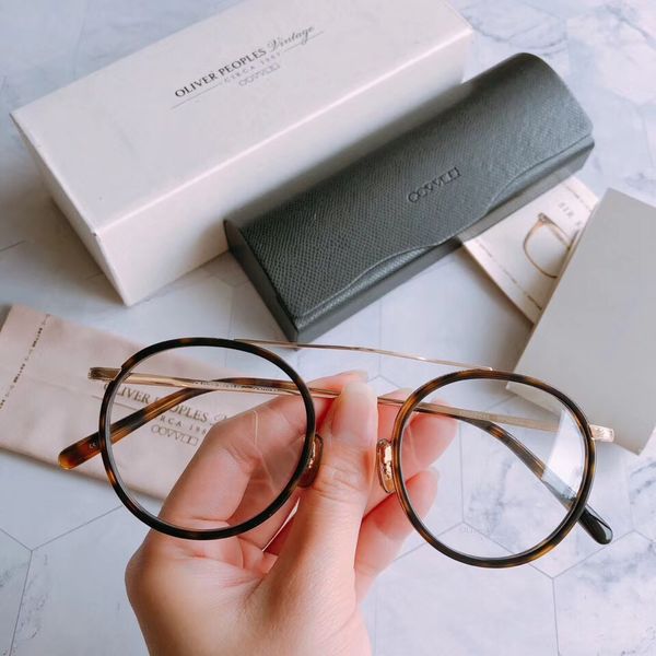 

Vintage retro oliver people mp 3 eyegla e pure titanium acetate frame women man brand de ign original box and ca e pre cription len