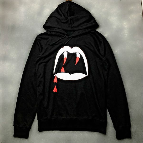 

mens designer hoodies givh55 new fashion brand luxury vampire couples wear cotton long-sleeved jackets sellers, Black