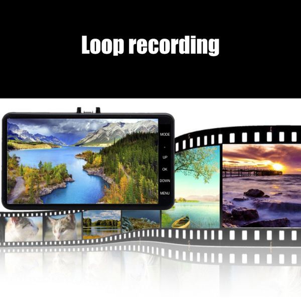 

touch screen driving recorder camera dash camera car dvr ultrathin car video recorder for night vision