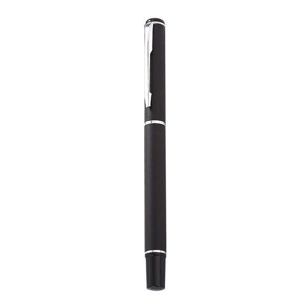 

business office metal gel pen water pen metal ball high-end advertising pearl custom printing logo, Blue;orange