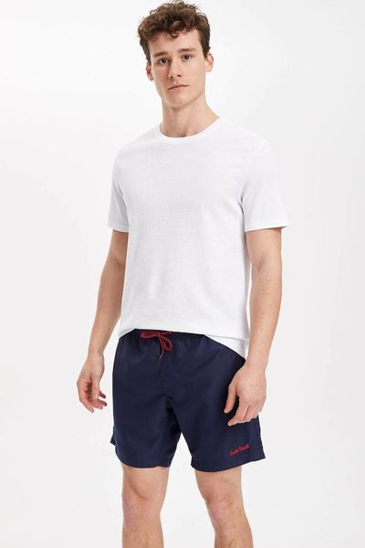 

defacto man swimwear woven swimming short k3278az19hsin75, White;black