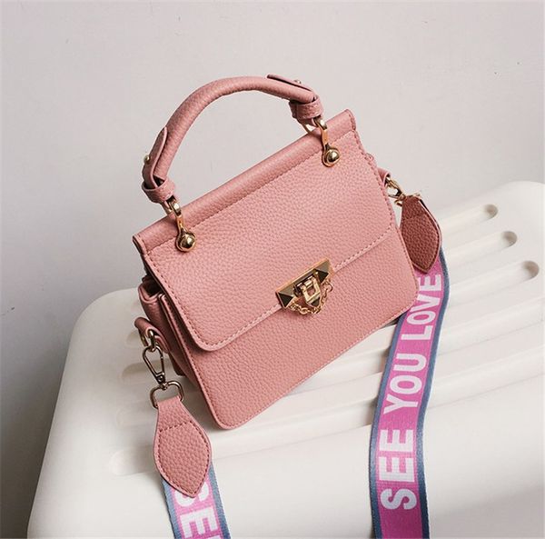 

designer cross body wide shoulder strap shoulder bag stylish small square bags hand bag new ph-cfy20051836