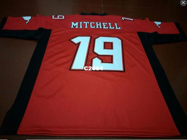 

men calgary stampeders #19 bo levi mitchell red college jersey or custom any name or number jersey, Black;red