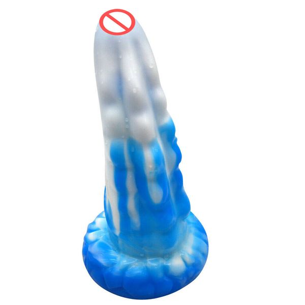 Dildos New Soft Silicone Penis Adult Sex Toys Orgasmo Masturbação Massagem Colorido Dildo Hot Sale Sexy Toys