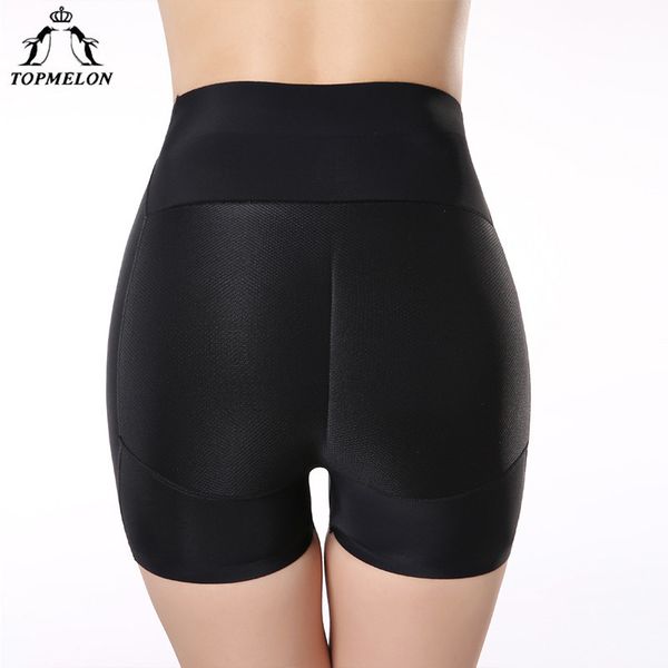 

topmelon белье женщины shapwear butt lifter hip booty enhancer для похудения высокой талией trainer бесшовные трусы профилировщика тела, Black;white