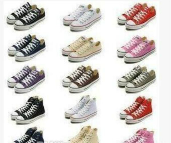 

new star big size 35-45 high casual shoes low style sports stars chuck classic canvas shoe sneakers canvas shoes arthur, Black