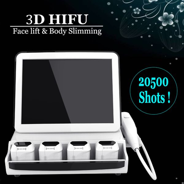 

20500 s hifu face lifting skin tightening machine 3d hifu anti-wrinkle finelines ultrasound body slimming equipment