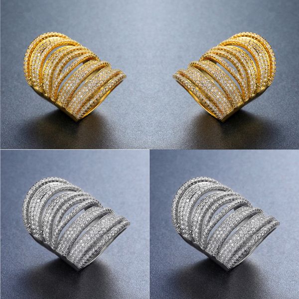 

exaggeration originality ring silver gold-plated woman with jewelry sterling silver luxury jewelry 2019 new natural gem eternity