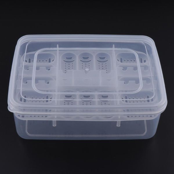 

16 яйца рептилии черепахи яйцо инкубационный разведение box питомник хэтчер