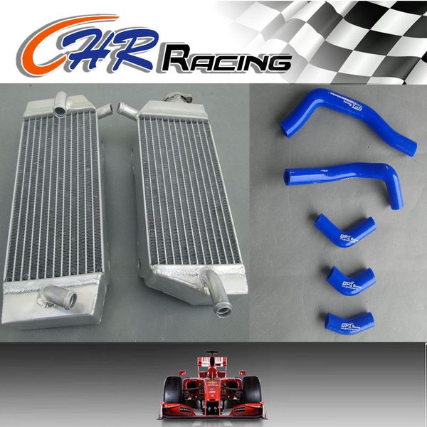 

l&r aluminum radiator + silicone hose for crf450r crf450 2005-2008 2006 2007