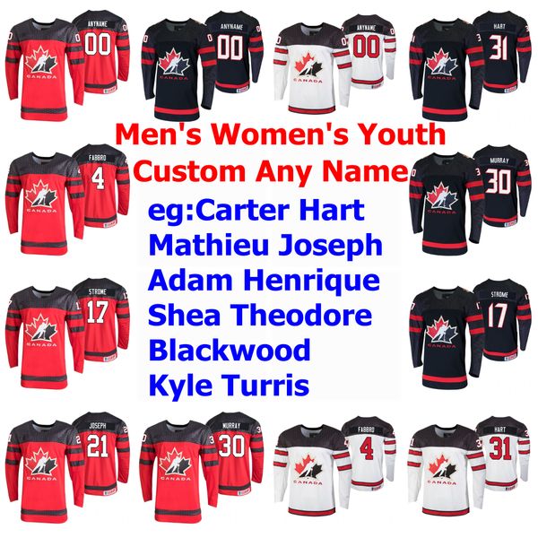 

2019 емпиона миѬа по окке канада оккей джеѬи Ѭой stecher джеѬи mackenzie blackwood даѬне, Black;red