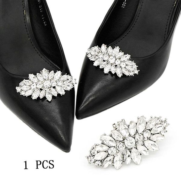 

shoe clip diy rhinestone decoration women high heels bag dress hat shoe accessories wedding fashion buckle clips elegant new, Black