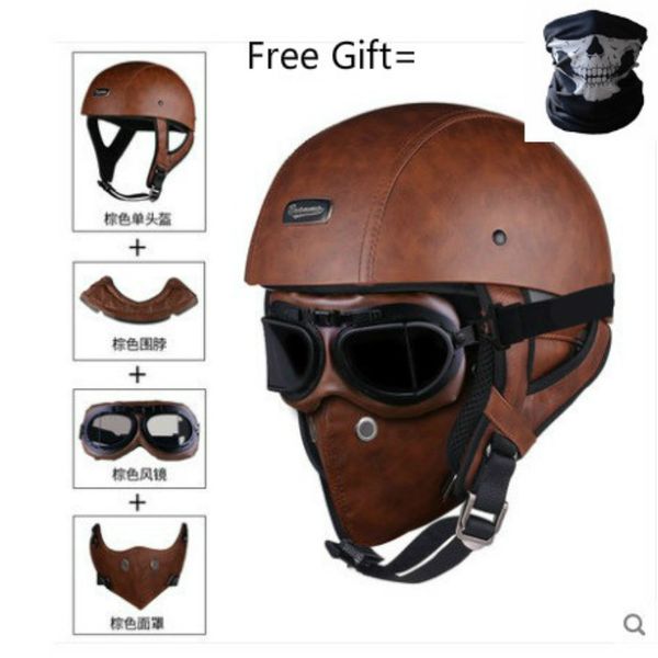 

motorcycle helmet half face helmet vintage retro cascos para moto scooter,cruiser,chopper