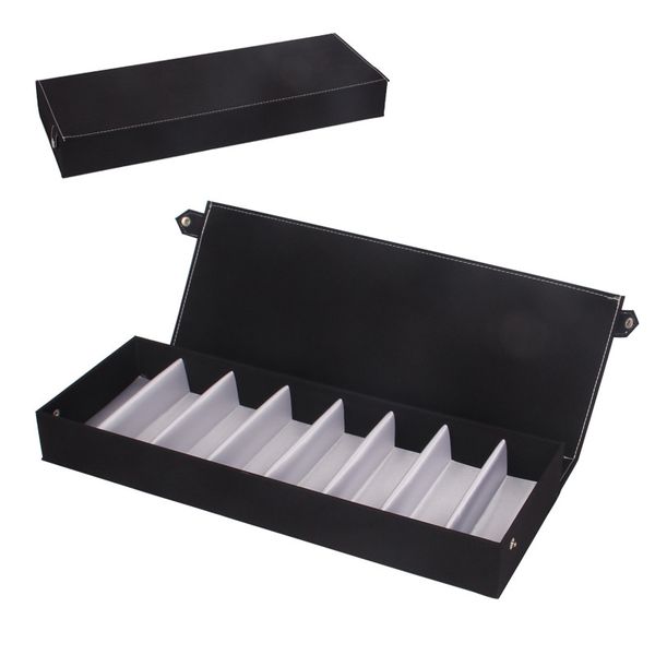 

8 slot eyeglass storage box sunglasses case glasses display grid holder stand nfe99, Silver