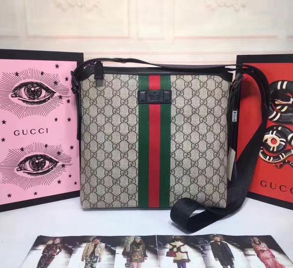 

fashion shoulder bags men real leather crossbody handbag messenger bag for man size 27*28*4cm