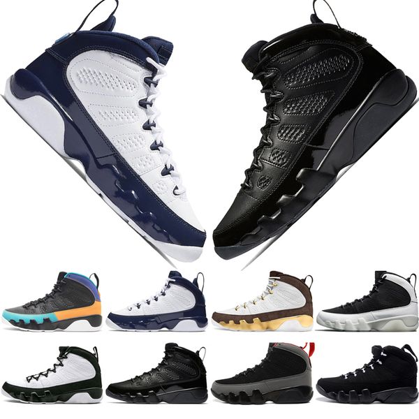 

In Stock 9 9s Dream It Do It UNC Mop Melo Mens Basketball Shoes LA OG Space Jam men Bred Black Anthracite sport sneakers designer size 40-47
