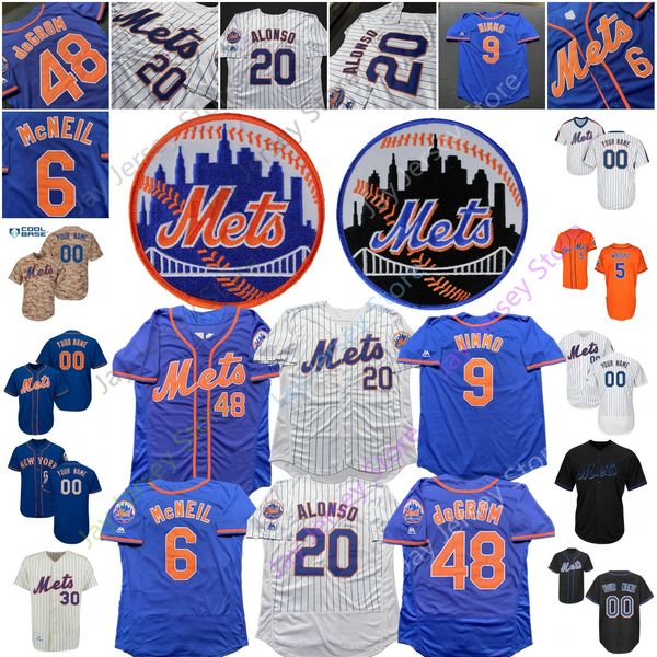 

New York Custom Mets Jersey Steven Matz Jason Vargas Zack Wheeler Tomas Nido Wilson Ramos J. D. Davis Todd Frazier Adeiny Hechavarria