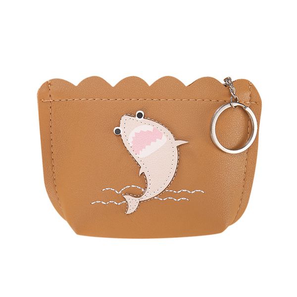 

sleeper #h5 new women fashion fish zipper handbag clutch bags coin purse small wallet holder bag mini pouch flap ing, Red;black