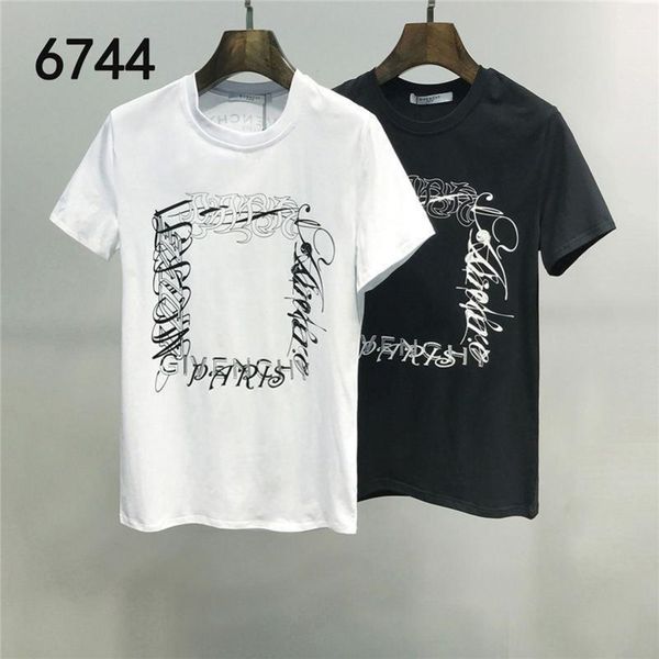 

2020 designer summer gvc new arrival luxury tees mens womens clothing print t-shirts -3xl 6744owg1, White
