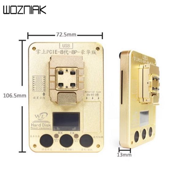 

wl- pcie hard disk test 6 s, sp 6, 7, 7 p 8g 8p 64 - bit hard disk repair instrument ic chip programmer 64 test