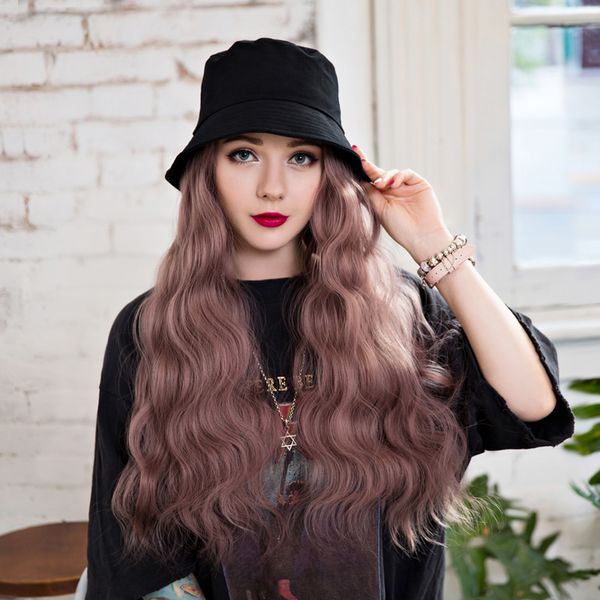 

Ѭбак hat  паѬик женкий инеѬне знамениои длинне вие воло волние, Black