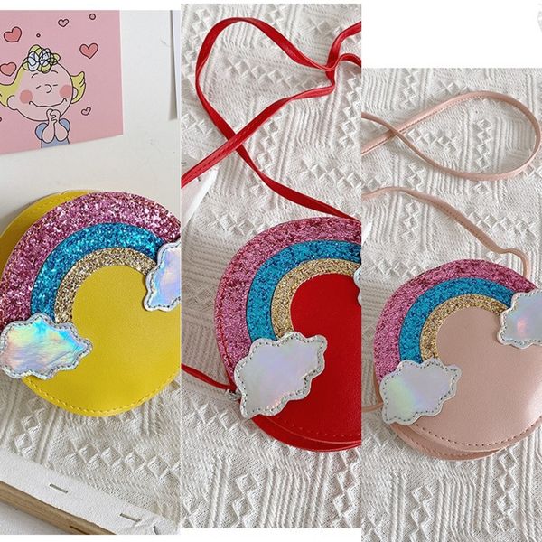 

children's tong bao should tong bao 2020 cloud sequins small bag fashionable versatile shoulder messenger bag baby's small backpac