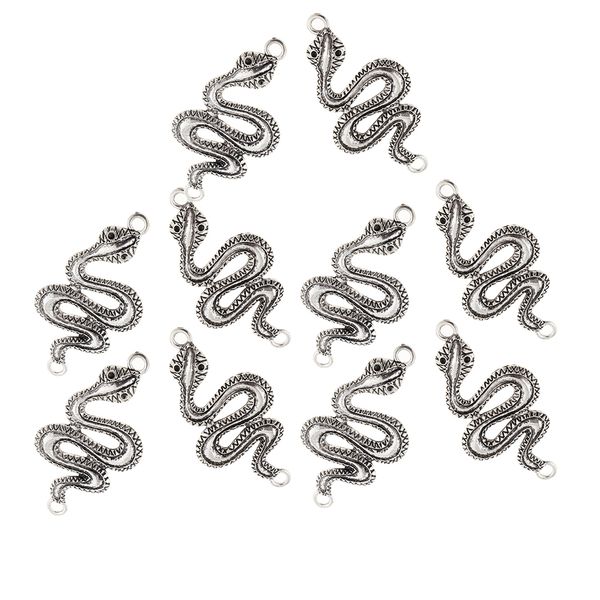 

10pcs wholesale bulk lots tibetan silver pendants charms for jewelry making, Black