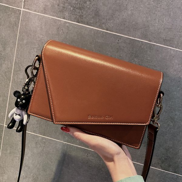 

women's 2020 new korean-style girl student simple shoulder messenger bag