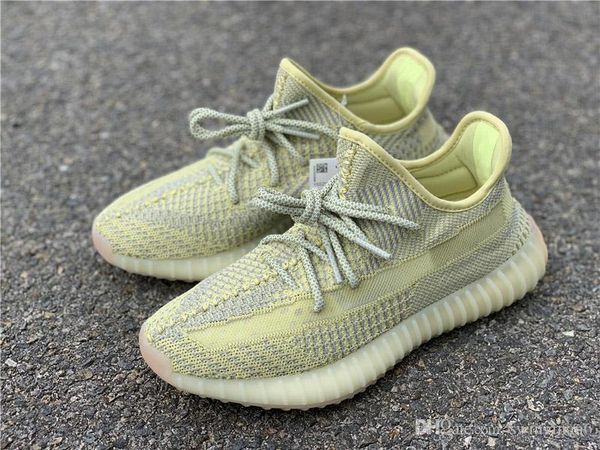 

release real v2 antlia lundmark synth reflective man woman running shoes designer kanye west authentic sports sneakers size 5-12