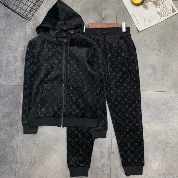 

19aw autumn new luxuriou brand de ign full print jacquard jacket men women track uit trou er et treetwear weat hirt outdoor hirt, Gray;blue