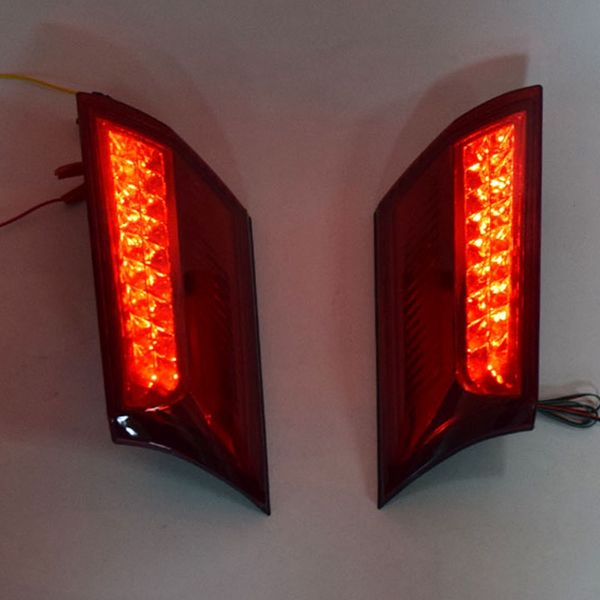 

led rear bumper lights brake lamp tail light reflector rear fog lamp for ecosport 2013-2018