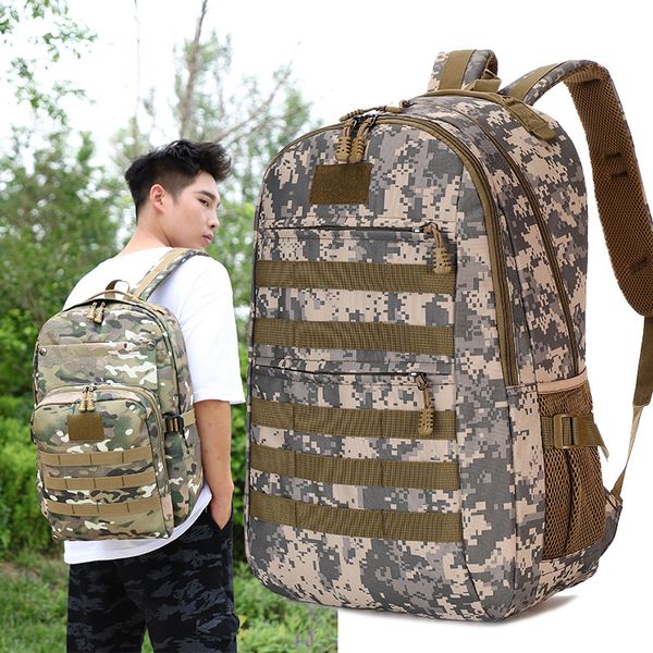 

tactical backpack army trekking travel rucksacks men outdoor sports camping hiking hunting camouflage backpack bag
