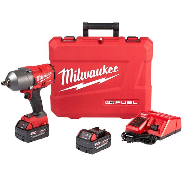 

Milwaukee 2767-22 18-вольт 1/2-дюймовый M18 Комплект ударных гайковертов кольца трения
