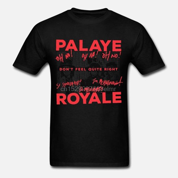 

мода печатное хлопка мужская футболка palaye royale do not feel right совсем футболка мужские смешной, White;black
