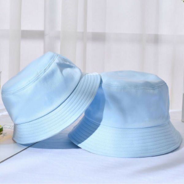 

fashion summer fashion mommy kids bucket hat fishing fisher beach festival sun cap cotton sale, Blue;gray