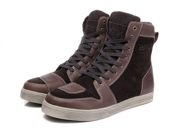 

arcx stivali da moto impermeabile in pelle di mucca moto stivali da equitazione uomo strada strada scarpe casual motocross